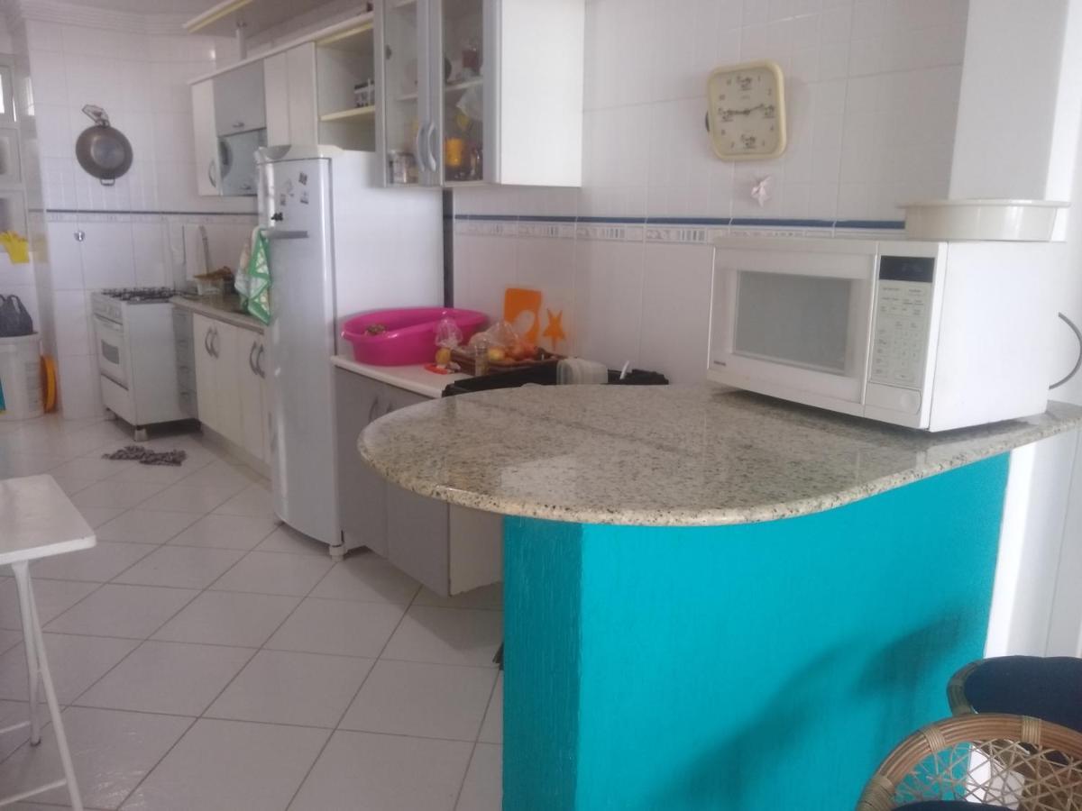 Apto enorme pé na areia, vista linda c/ academia e sauna Guarujá Esterno foto